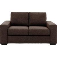 Goossens Bank Lucca bruin, stof, 2-zits, stijlvol landelijk - thumbnail