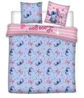 Angel and Stitch Love you to the stars Dekbedovertrek 240 x 220 cm - polykatoen - thumbnail