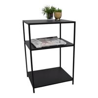 Urban Interiors Nachtkastje 'Loft 42' 42 x 35cm, kleur Zwart - thumbnail