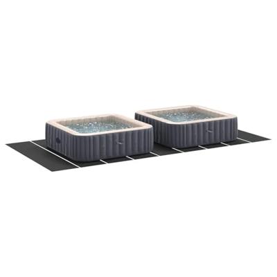 VidaXL Zwembad grondzeil zwart 999 x 500 x 0,1 cm niet-geweven stof VidaXL Zwembad grondzeil zwart 999 x 500 x 0,1 cm niet-geweven stof