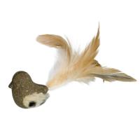 Nobby Catnip Vogel met pluche en veren 5 cm / 17 cm - thumbnail