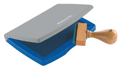 Pelikan Stempelkussen ft 7 x 11 cm, blauw