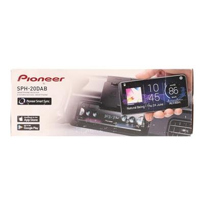 Pioneer SPH-20DAB Autoradio enkel DIN Bluetooth handsfree, DAB+ tuner