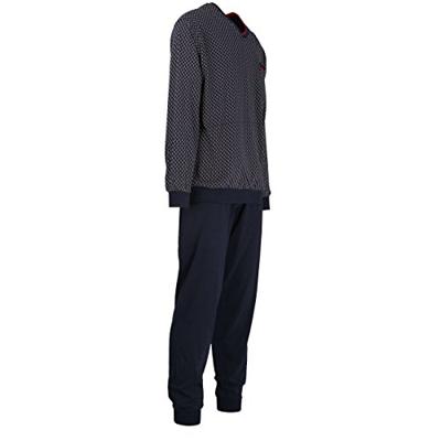 Gotzburg Pyjama met V-hals blauw