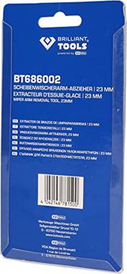Brilliant Tools BT686002 Poelietrekker voor ruitenwisserarm Brilliant Tools BT686002 Poelietrekker voor ruitenwisserarm