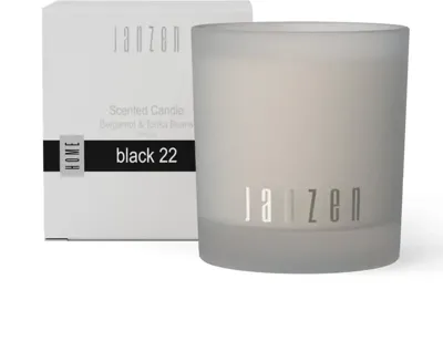 JANZEN Scented Candle Black 22 210gr