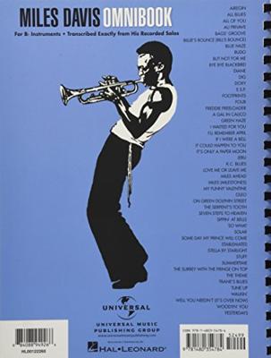 Hal Leonard - Miles Davis - Omnibook voor Bb-instrumenten