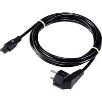 Sygonix SY-5043498 Laptop Netkabel Zwart 3.00 m - thumbnail