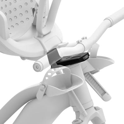 Yepp adapter thule stuurmontage - zwart - thumbnail