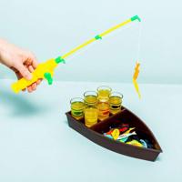 Vis drankspel met shotglaasjes - thumbnail