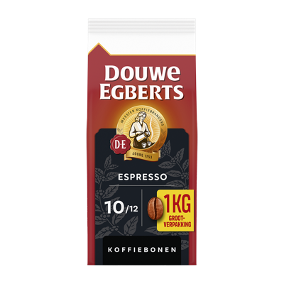 Douwe Egberts Espresso Voordeelpak - Koffiebonen 1 KG