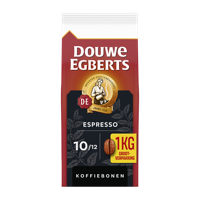 Douwe Egberts Espresso Voordeelpak - Koffiebonen 1 KG - thumbnail