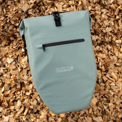 Lynx fietstas enkel tpu 28l mintgoen waterdicht e-bike hayes - thumbnail