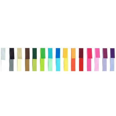 Krullint paperlook 10mm x 250 meter dubbelzijdig kleur 83 geel en do..