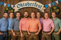 Trachten Blouse Oktoberfest Paars - thumbnail