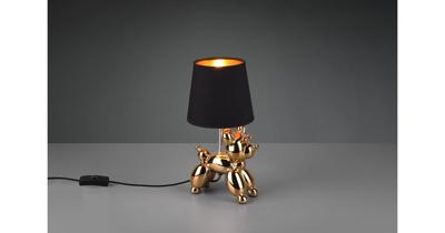 Trio Zwart gouden tafellampBello - R50241079