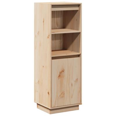 Hoge kast 37x34x110 cm massief grenenhout - thumbnail
