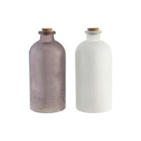 Verlichte decoratie DKD Home Decor Kerstmis Bruin Wit (11 x 11 x 25 cm) (2 Stuks) - thumbnail