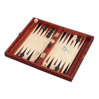 Goki backgammon houten bordspel - thumbnail