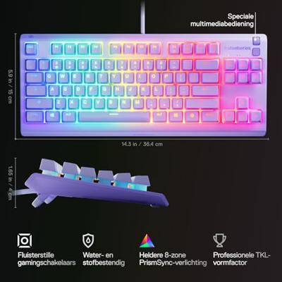 Steelseries Apex 3 TKL Lavender