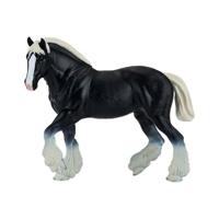 Mojo horse world zwarte clydesdale paard - 381083 - thumbnail