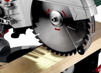 Metabo Afkortzaag KGS 305 M SET met trekfunctie | nieuwste model + extra zaagblad - 613305900 - thumbnail