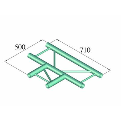 ALUTRUSS BILOCK BQ2-PAT35H 3-way T-Piece 90Â°