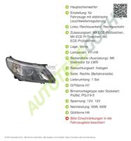 Koplamp rechts 2011723052 - thumbnail