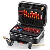 Knipex gereedschapsassortiment | 24-delig | in hardschalenkoffer | voor elektriciens | 1 stuk - 00 21 06 hl s - thumbnail