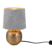 Trio SchemerlampjeSophia keramiek goud met grijs - R50821011 - thumbnail