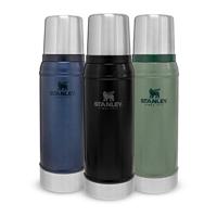 Stanley The Legendary Classic Bottle .75L / 25Oz Isolatiefles Matte Black 750ML - thumbnail