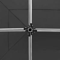 Partytent professioneel inklapbaar 6x3 m aluminium antraciet - thumbnail