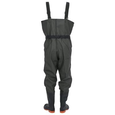 VidaXL Waadpak met laarzen en riem maat 39 donkergroen VidaXL Waadpak met laarzen en riem maat 39 donkergroen