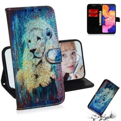 Gekleurde tekening patroon kleurrijke magnetische Buckle horizontale Flip PU lederen draagtas met houder & kaartsleuven & portemonnee & Lanyard voor G Gekleurde tekening patroon kleurrijke magnetische Buckle horizontale Flip PU lederen draagtas met houder & kaartsleuven & portemonnee & Lanyard voor G