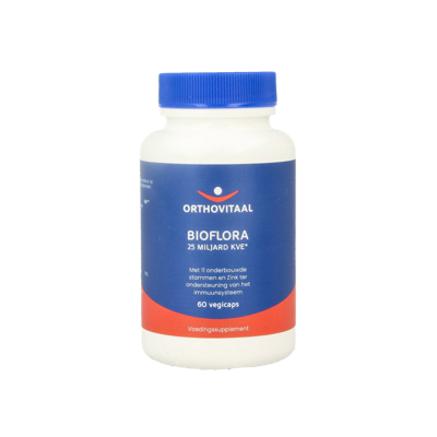 OrthoVitaal Bioflora 25 miljard 60 Vegetarische capsules OrthoVitaal Bioflora 25 miljard 60 Vegetarische capsules