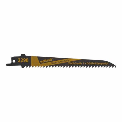 Wolfcraft 2290000 2 reciprozaagbladen Zaagbladlengte 152 mm 2 stuk(s)