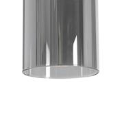 QAZQA Moderne hanglamp zwart met smoke glas 4-lichts - Stavelot - thumbnail