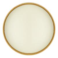 Bord olympia kiln coupe 23cm 6 stuks zandsteen - thumbnail