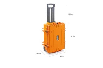 B & W International Outdoor-koffer outdoor.cases Typ 6700 42.8 l (b x h x d) 610 x 430 x 265 mm Oranje 6700/O B & W International Outdoor-koffer outdoor.cases Typ 6700 42.8 l (b x h x d) 610 x 430 x 265 mm Oranje 6700/O