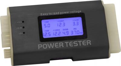 DeLOCK Power supply tester III meetapparaat DeLOCK Power supply tester III meetapparaat