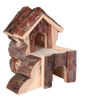 TRIXIE HUIS BJORK HAMSTER SCHORSHOUT 16X15X15 CM 2 ST - thumbnail