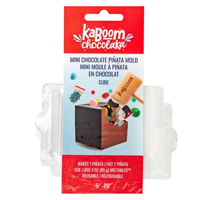 Merkloos Kaboom chocolaka • mini chocolade piñata mal kubus