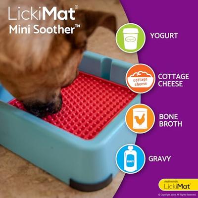 Voerbak voor honden Lickimat Roze TPR