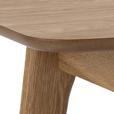 Bendt Bureau 'Mayra' Eiken met lade, 105 x 74cm - thumbnail