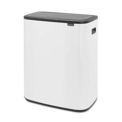 Brabantia Bo touch bin 2x30 liter white Brabantia Bo touch bin 2x30 liter white