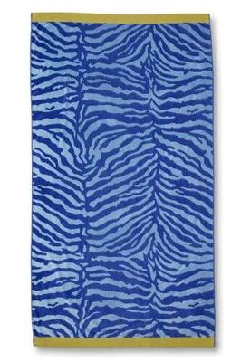 KAAT Amsterdam Strandlaken Zayda Blauw 100x180 cm