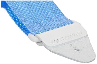 Ernie Ball Polypro Strap 5348 Lightblue & White