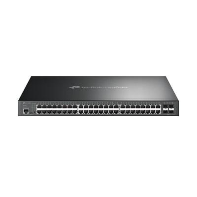 TP-Link Omada SG3452P netwerk-switch Managed L2/L3 Gigabit Ethernet (10/100/1000) Power over Ethernet (PoE) 1U Zwart TP-Link Omada SG3452P netwerk-switch Managed L2/L3 Gigabit Ethernet (10/100/1000) Power over Ethernet (PoE) 1U Zwart