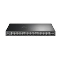 TP-Link Omada SG3452P netwerk-switch Managed L2/L3 Gigabit Ethernet (10/100/1000) Power over Ethernet (PoE) 1U Zwart - thumbnail