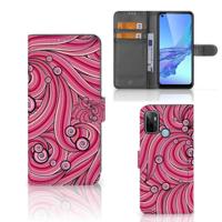 OPPO A53 | OPPO A53s Hoesje Swirl Pink - thumbnail